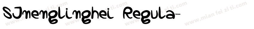 SJnenglinghei Regula字体转换